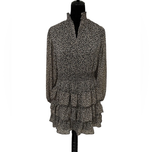 Sam and Jess dress size medium long sleeve fit and flare short dress NWT - Picture 1 of 5
